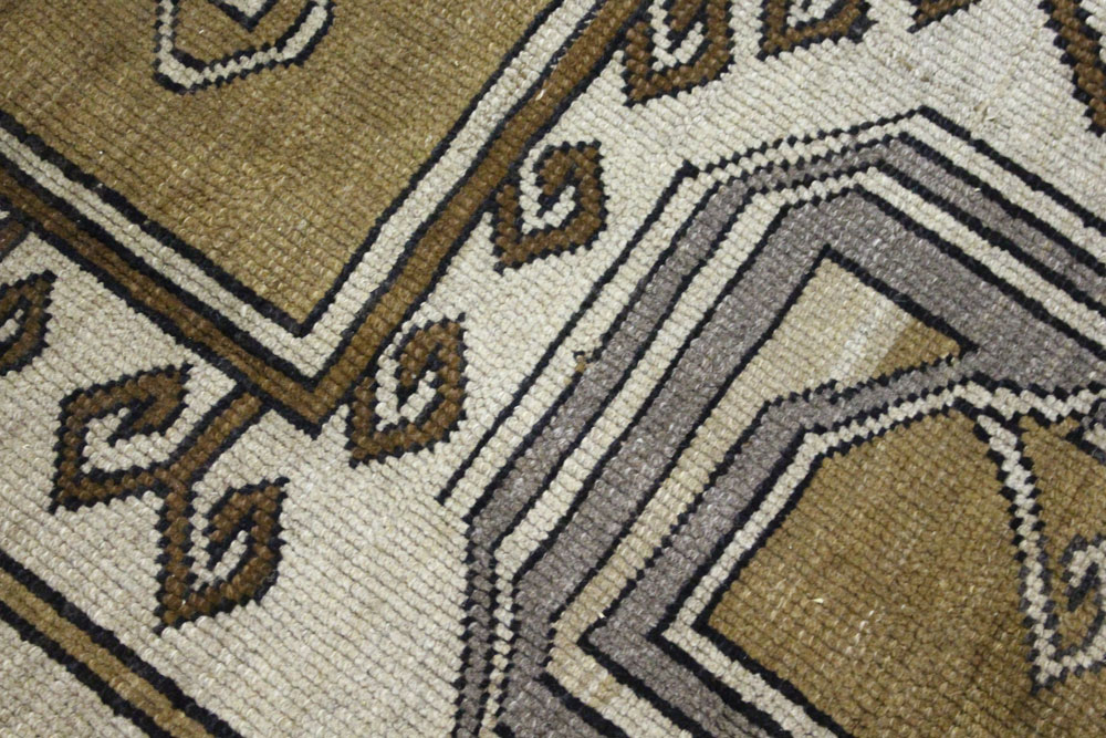 Browns Neutral Turkish Area Rug Angle1