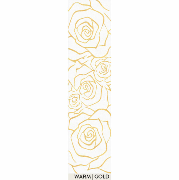 Valerie Warm Gold Runner Rendering