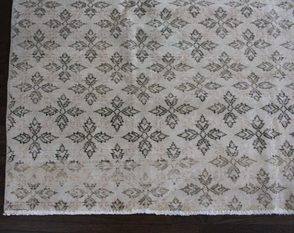 Beige Grey Vintage Turkish Corner