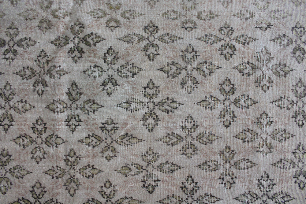 Beige Grey Vintage Turkish Detail