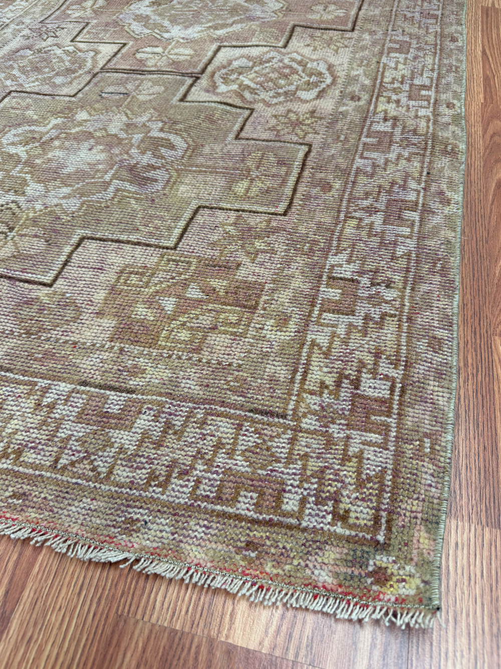 Pink Tan Vintage Turkish Corner